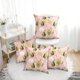 4 Pack Throw Pillow Covers Funny Avocado Love Breathable Pillow Cases