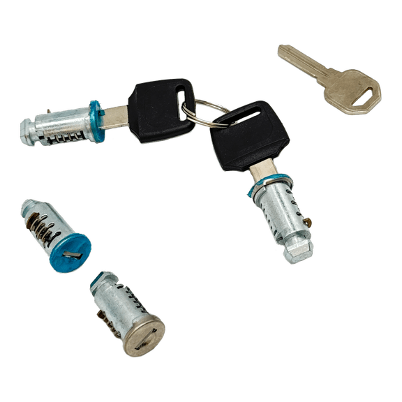 4 Lock Cylinders for Thule with 2 Keys & Master Key Universal 091021554429