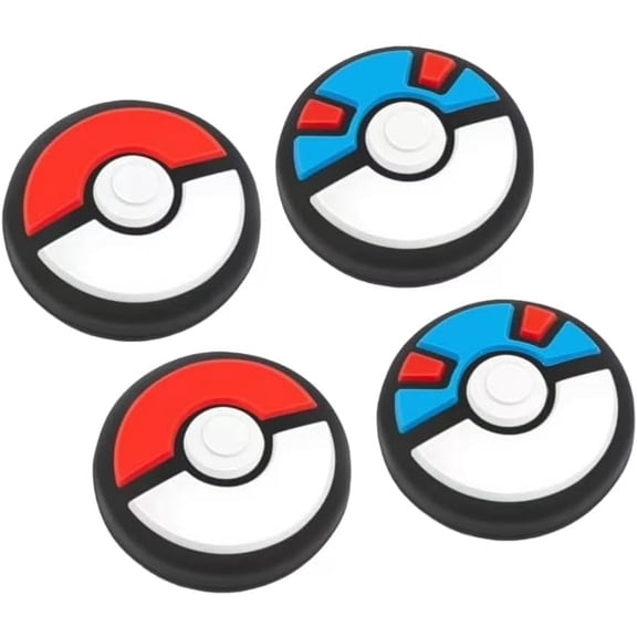 4 Pack Thumb Grips Compatible with Switch 2 (2025), Thumb Grip Caps for Switch 2 (2025), Enhanced Gaming Grip Set, Joycon Grip Button Stick Cover (A)