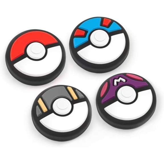 4 Pack Thumb Grips Compatible with Switch 2 (2025), Thumb Grip Caps for Switch 2 (2025), Enhanced Gaming Grip Set, Joycon Grip Button Stick Cover (D)
