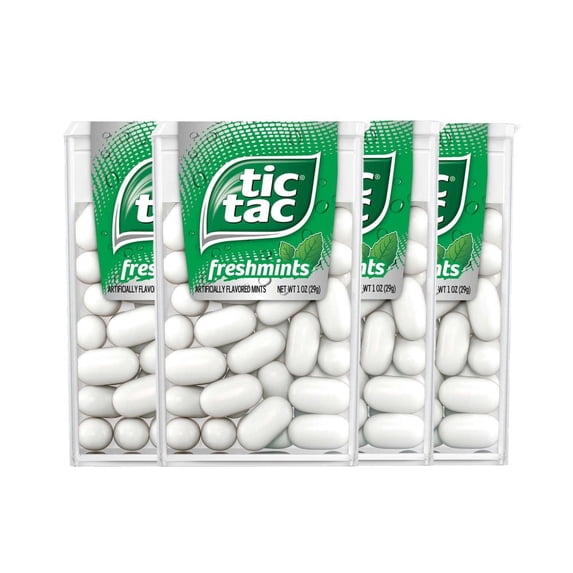 4 Pack | Tic Tac Freshmints, 1 oz.