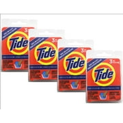 4 Pack - Tide Liquid Travel Sink Packets, 3 x 4.5 fl oz 3-Count