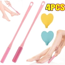 4 Pack Toe Cleaning Brush,Silicone Foot Scrubber for Shower Soft Cleaning Brush