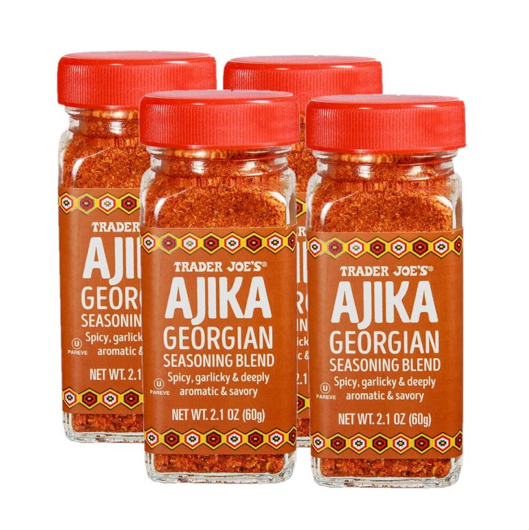 4 Pack Trader Joe's Ajika Seasoning Blend, 2 Oz