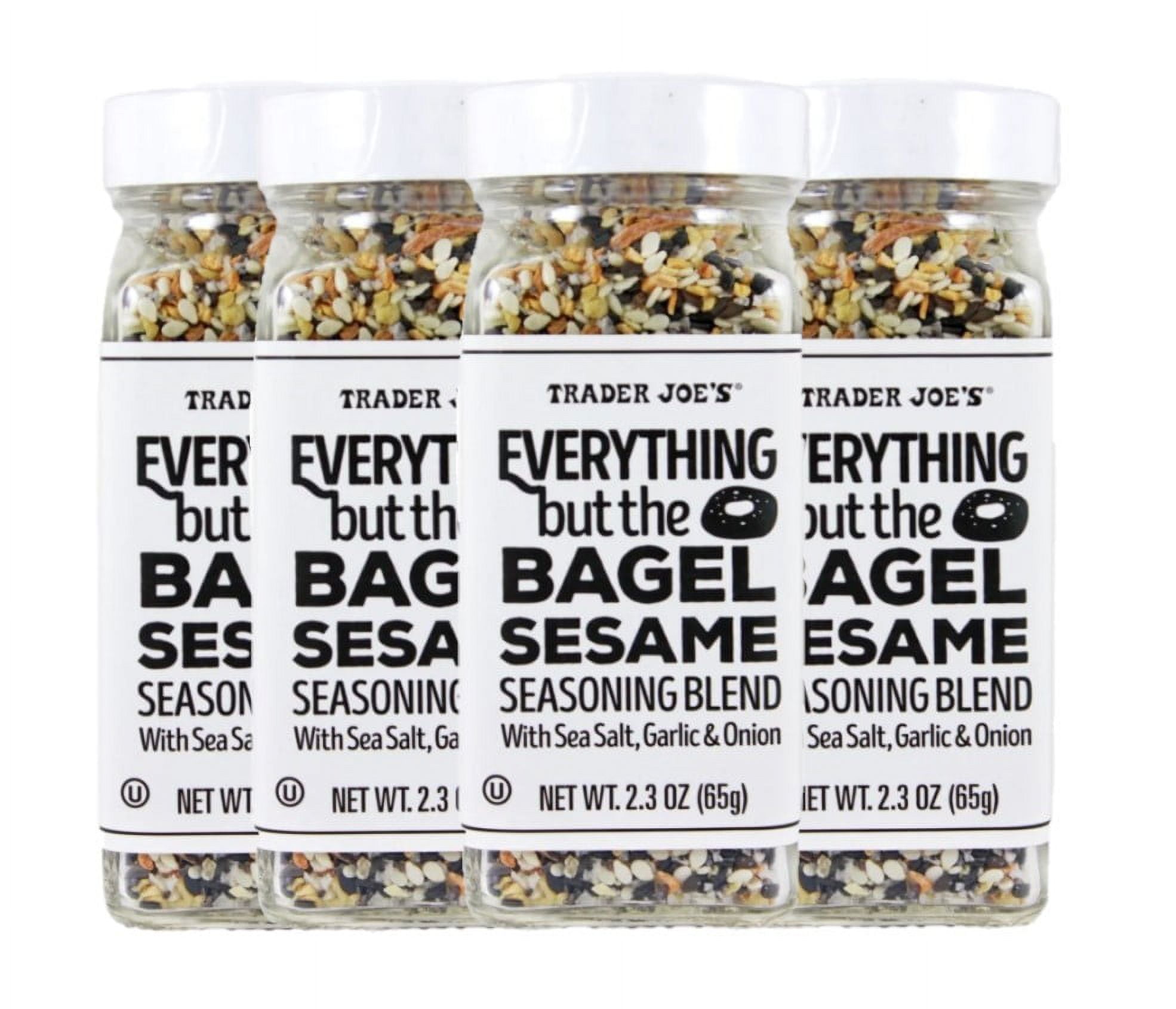 Everything Bagel Seasoning Blend Original By BHG, XL 10 Ounce Jar - Sesame  Seasoning Spice Shaker, Delicious Blend of Sea Salt and Spices