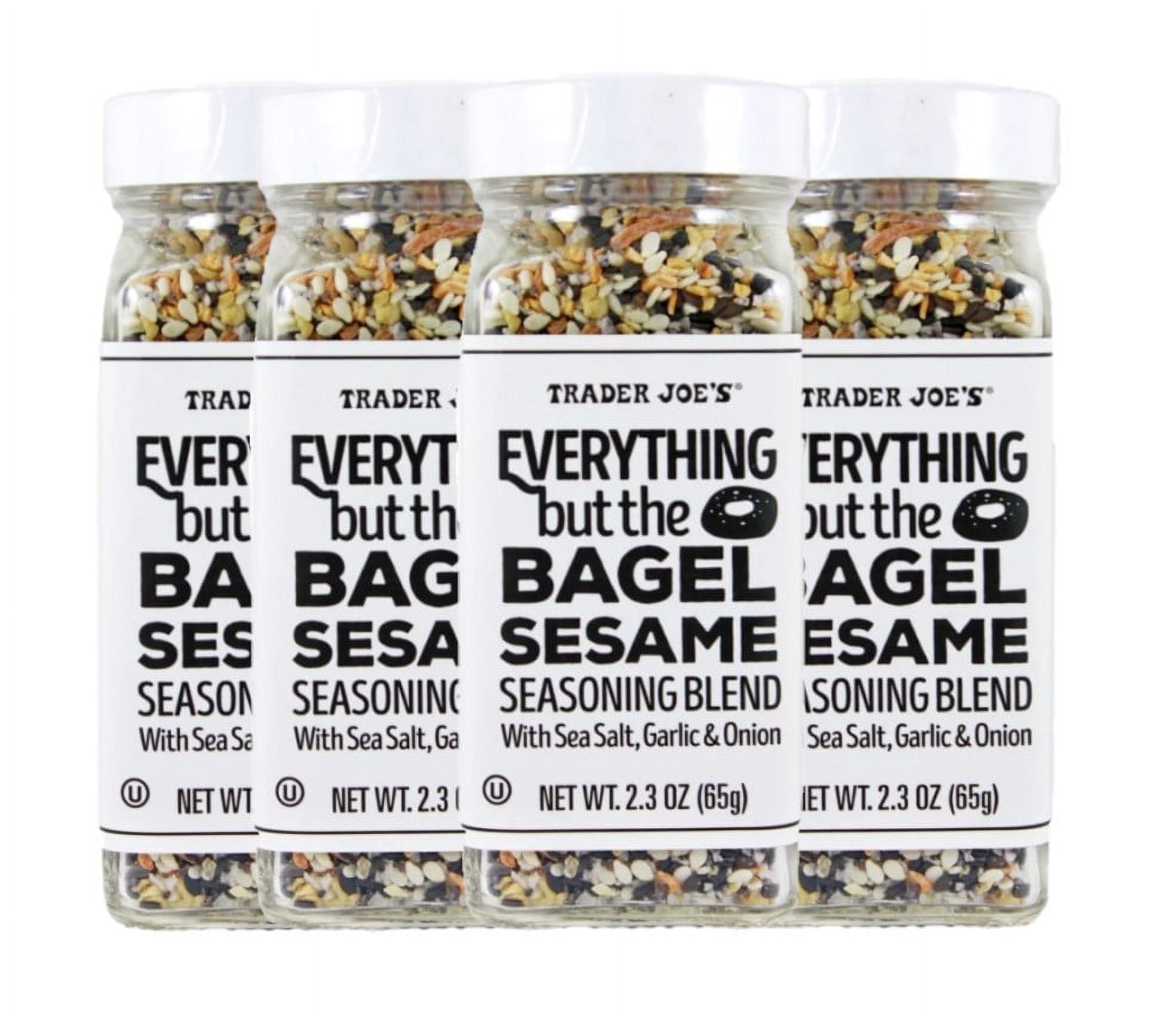 4 Pack Trader Joe's Everything But The Bagel Sesame Seasoning Blend