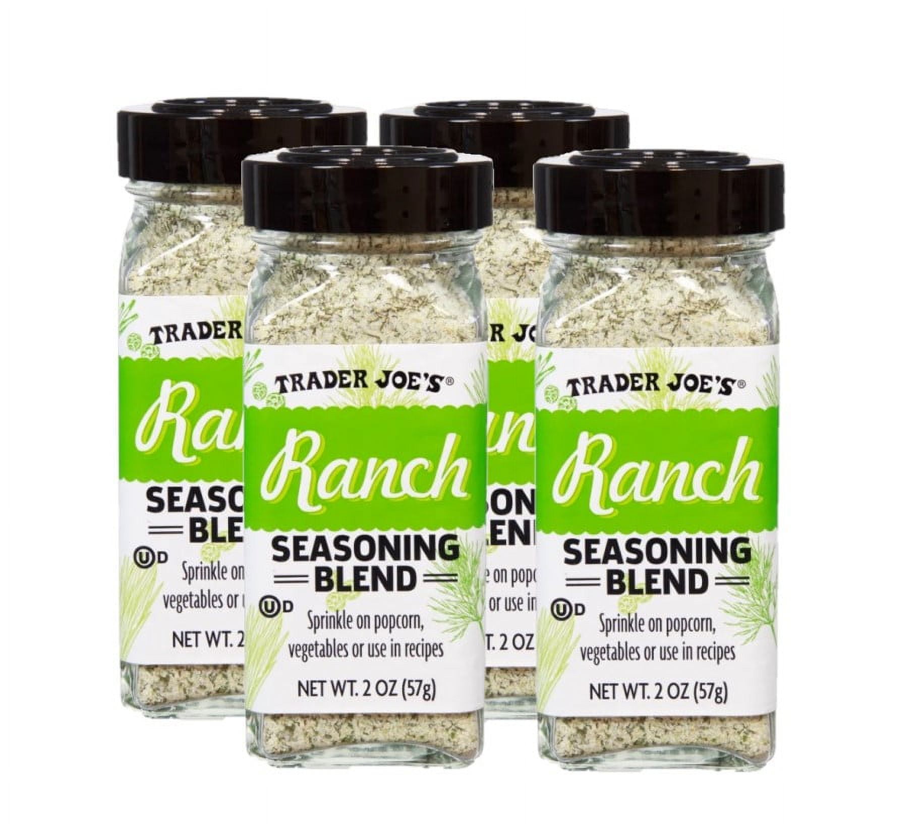 4 Pack Trader Joe's Ranch Seasoning Blend, 2 oz