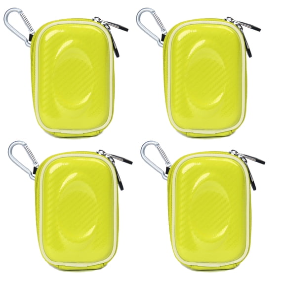 4-Pack Travel Cable Organizer Bag – Waterproof Electronics Accessory Pouch for Cords, Chargers, USB Drives, SD Cards – Lightweight and Portable