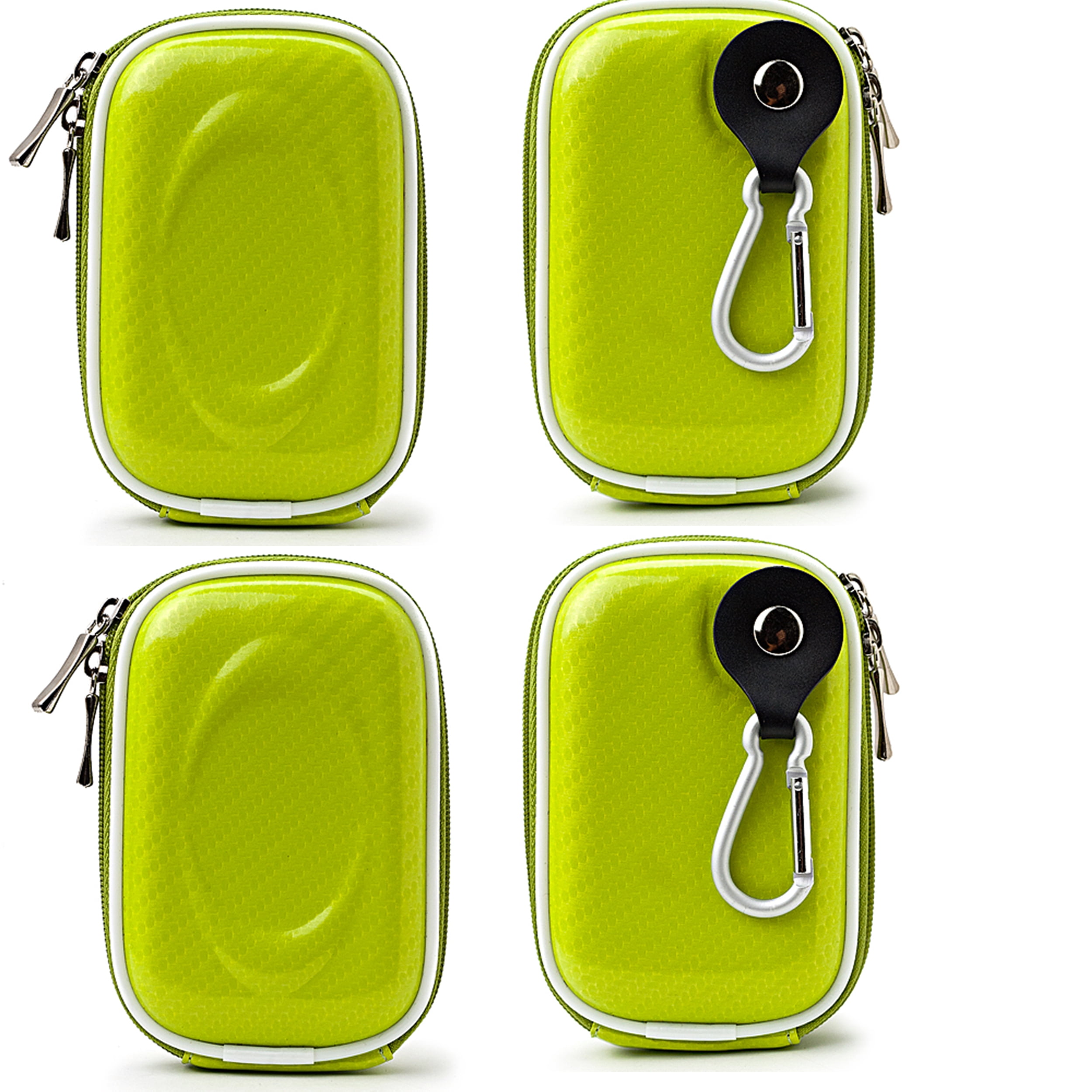 4-Pack Travel Cable Organizer Cases – Waterproof Electronics Storage Bags for Cables, Chargers & Accessories