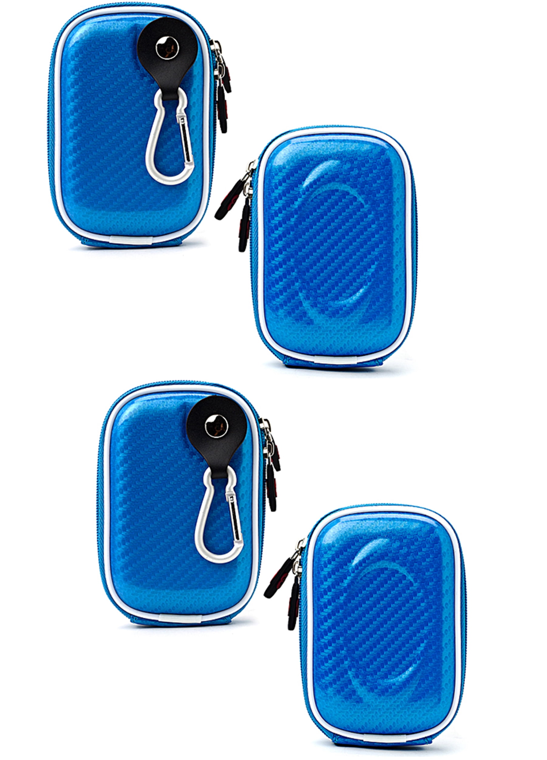 4-Pack Travel Cable Organizer Cases – Waterproof Electronics Storage Bags for Cables, Chargers & Accessories