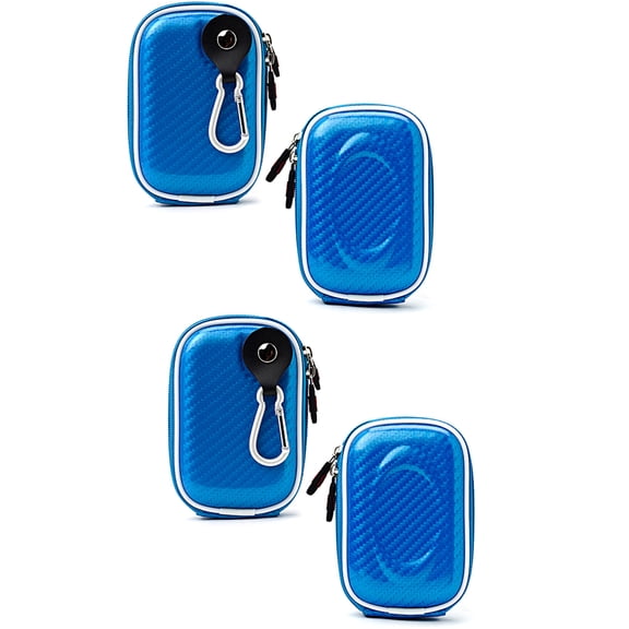 4-Pack Travel Cable Organizer Cases Waterproof Electronics Storage Bags for Cables, Chargers & Accessories