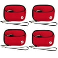 thumbnail image 1 of 4-Pack Travel Mini Electronics Organizer Pouches – Compact Accessory Storage Cases for Cables, Chargers, USB Drives, SD Cards – Lightweight and Portable, 1 of 7