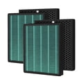 thumbnail image 2 of LifeSupplyUSA 2 HEPA + 4 Carbon Filter Set – Compatible With Coway Air Purifiers – Replacement Filters, UPC 843464118528 2 of 5