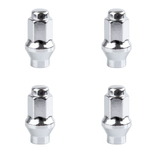 TUSK (4 Pack) Extended Shaft Tapered Lug Nut 10mm x 1.25mm Thread Pitch w/14mm Head Chrome for Arctic Cat 700 TRV H1 EFI Cruiser 2009-2010