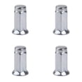thumbnail image 1 of (4 Pack) Tusk Flat Base Lug Nut 10mm x 1.25mm Thread Pitch w/14mm Head Chrome for Yamaha Raptor 700R 2013-2025, 1 of 4