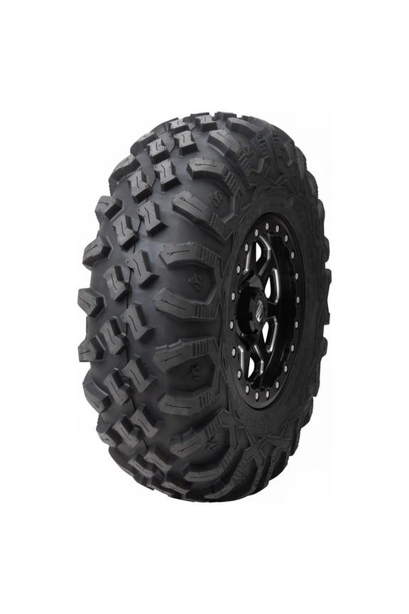 (4 Pack) Tusk Megabite Radial Tire 25x8-12 For CAN-AM Outlander Max 400 H.O. 2007-2008