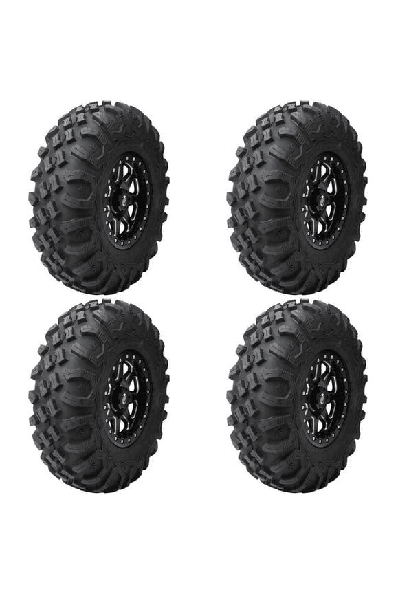 (4 Pack) Tusk Megabite Radial Tire 27x11-14 For YAMAHA Wolverine X2 R-Spec 2019-2021