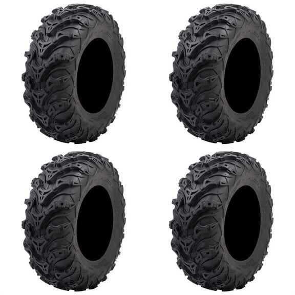 (4 Pack) Tusk Mud Force Tire 26x9-12 For Tracker 800SX CREW 2024