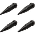 thumbnail image 1 of TUSK (4 Pack) Spike Tapered Lug Nut 12mm x 1.25mm Thread Pitch w/ 17mm Head Black for Yamaha Wolverine RMAX2 1000 2021, 1 of 4
