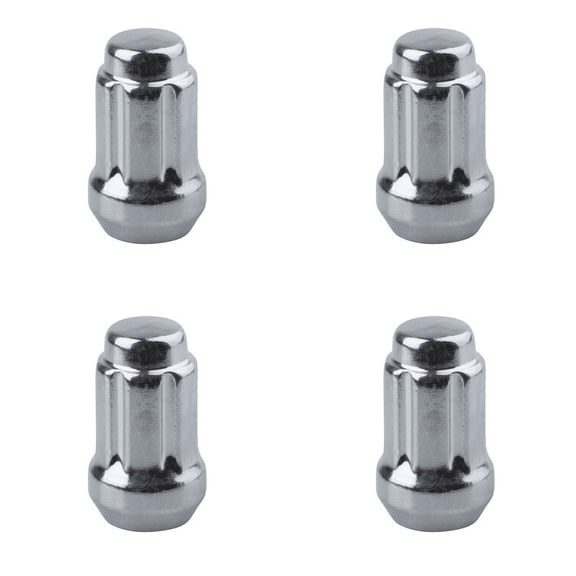 Tusk Tapered Spline Drive Lug Nut 12mm x 1.50mm Thread Pitch Chrome