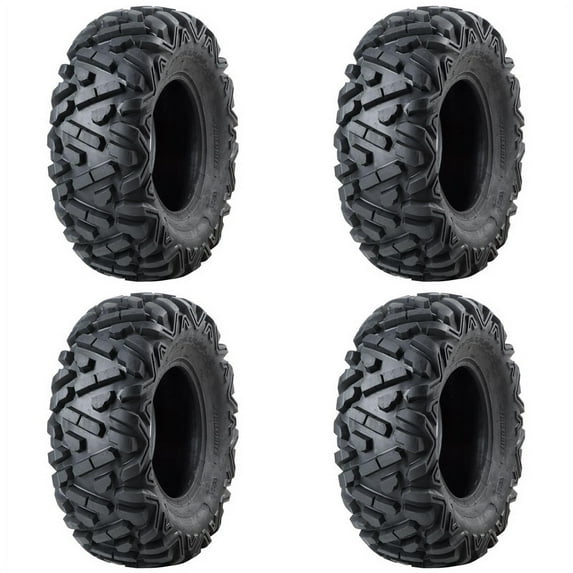 (4 Pack) Tusk Trilobite Tire 25X10-12 for Polaris Sportsman 500 Ducks Unlimited 4X4 2001-2002