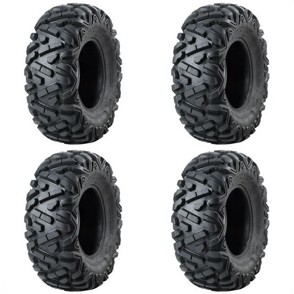 (4 Pack) Tusk Trilobite Tire 25X10-12 for Tracker 800Sx Crew 2020-2022