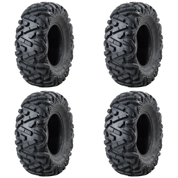 (4 Pack) Tusk Trilobite Tire 25X8-12 for Arctic Cat 500 4X4 Automatic 1998-2008