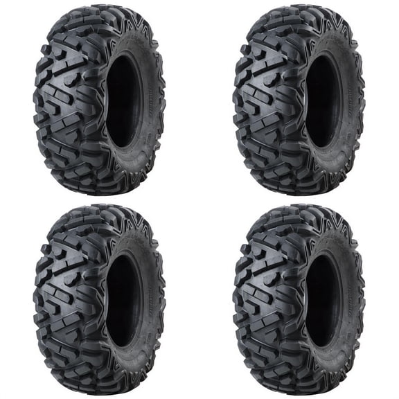 (4 Pack) Tusk Trilobite Tire 25X8-12 for Kawasaki Mule Pro-Dxt Diesel 2016-2021