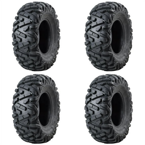 (4 Pack) Tusk Trilobite Tire 25X8-12 for Polaris Sportsman Ace 325 2014-2016