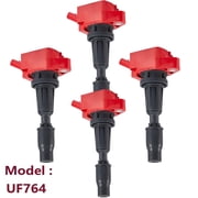 4 pack UF764 Ignition Coils Compatible with 2018-2020 Kia Hyundai Sorento Genesis 2.0L 2.4L L4