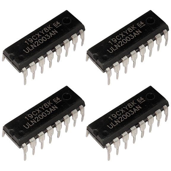4 Pack ULN2003 16 Pin Darlington Transistor Array Linear ICs