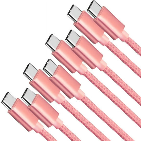 4 Pack USB C Fast Charging Cable 6FT For iPhone 16 15/16 15 Pro/16 15 Pro max/16 15 Plus,USB C to USB C Car Carplay Cord compatible Samsung Galaxy S25 S24, iPad Pro 12.9/11,Air 5th/4th Gen