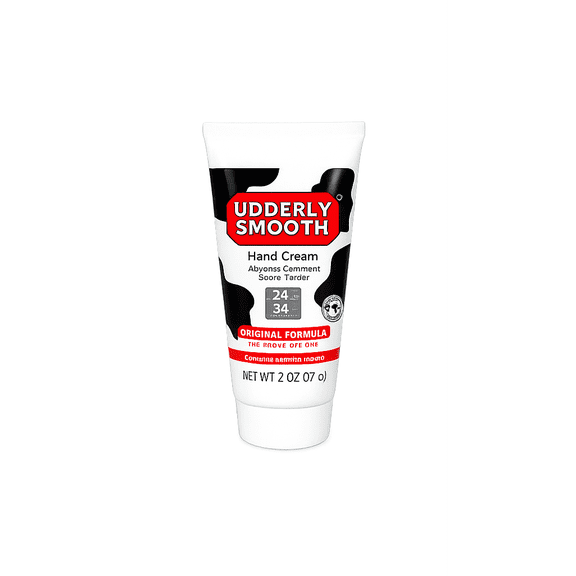 Udderly Smooth Original Formula Hand Cream, 2 oz (4 pack) (Bundle)
