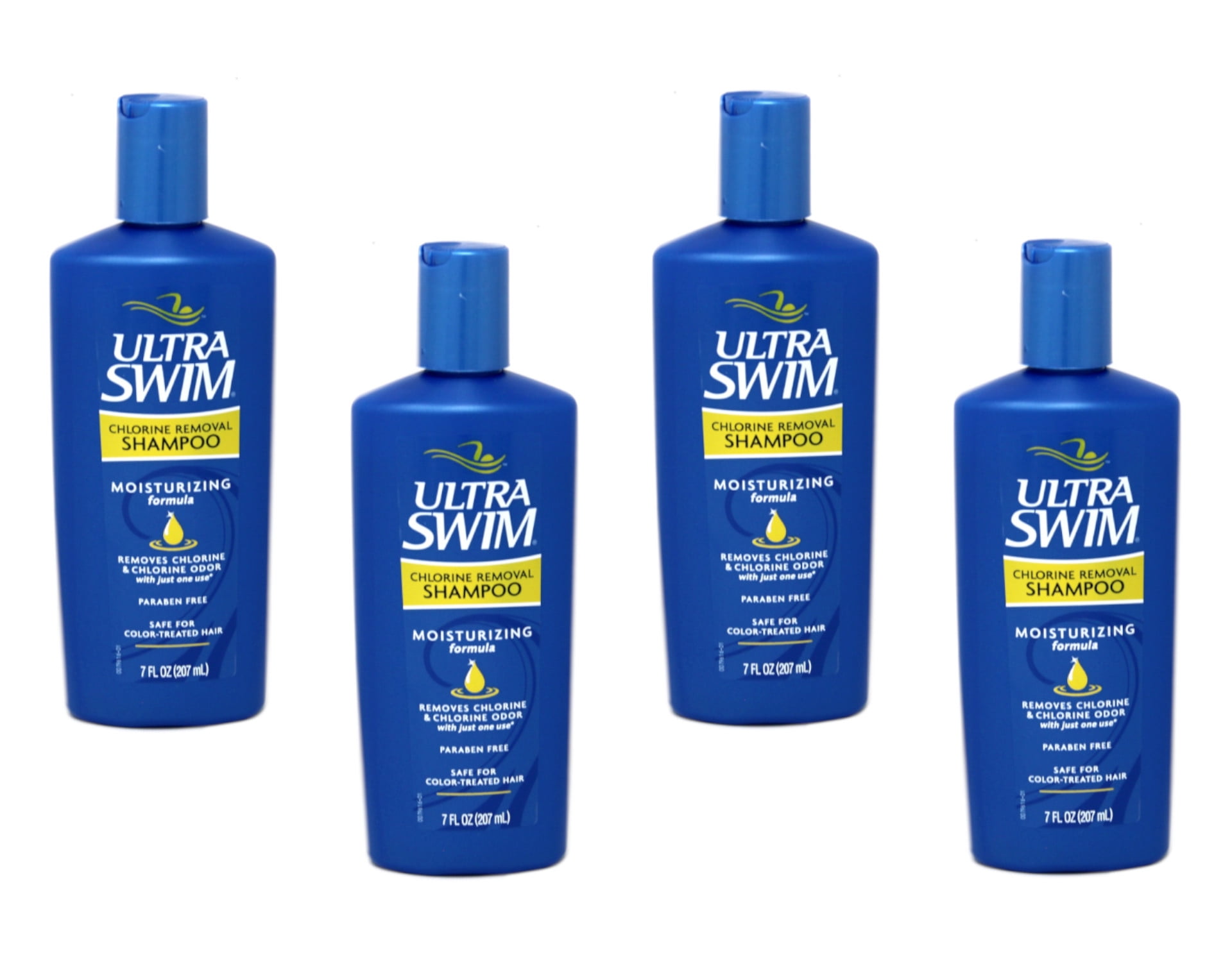 4 Pack UltraSwim Chlorine Remover Shampoo Moisturizing Formula7oz Each