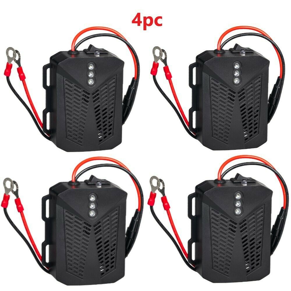 Professional Ultrasonic Rodent Repeller 4 Pack Rat Evictor with