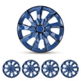 4 Pack Universal 15 inch Hubcaps Set of 4 Snap-On ABS Material 15 inch ...