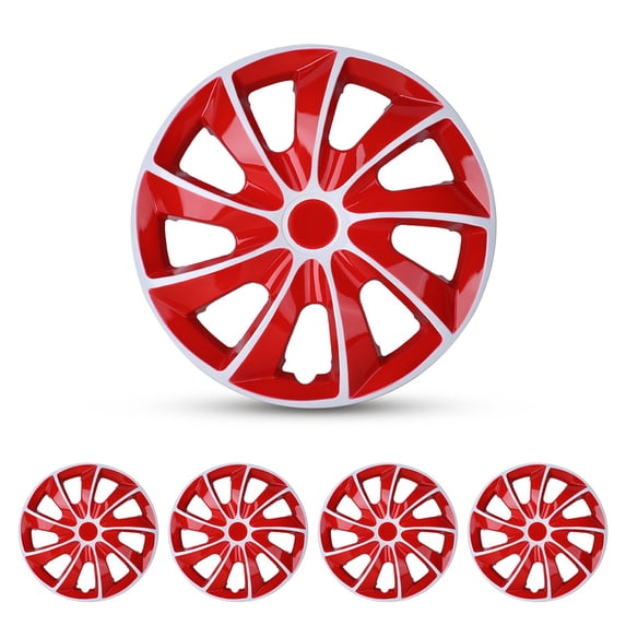 4 Pack Universal 17 inch Hubcaps Set of 4 Snap-On ABS Material 17 inch ...