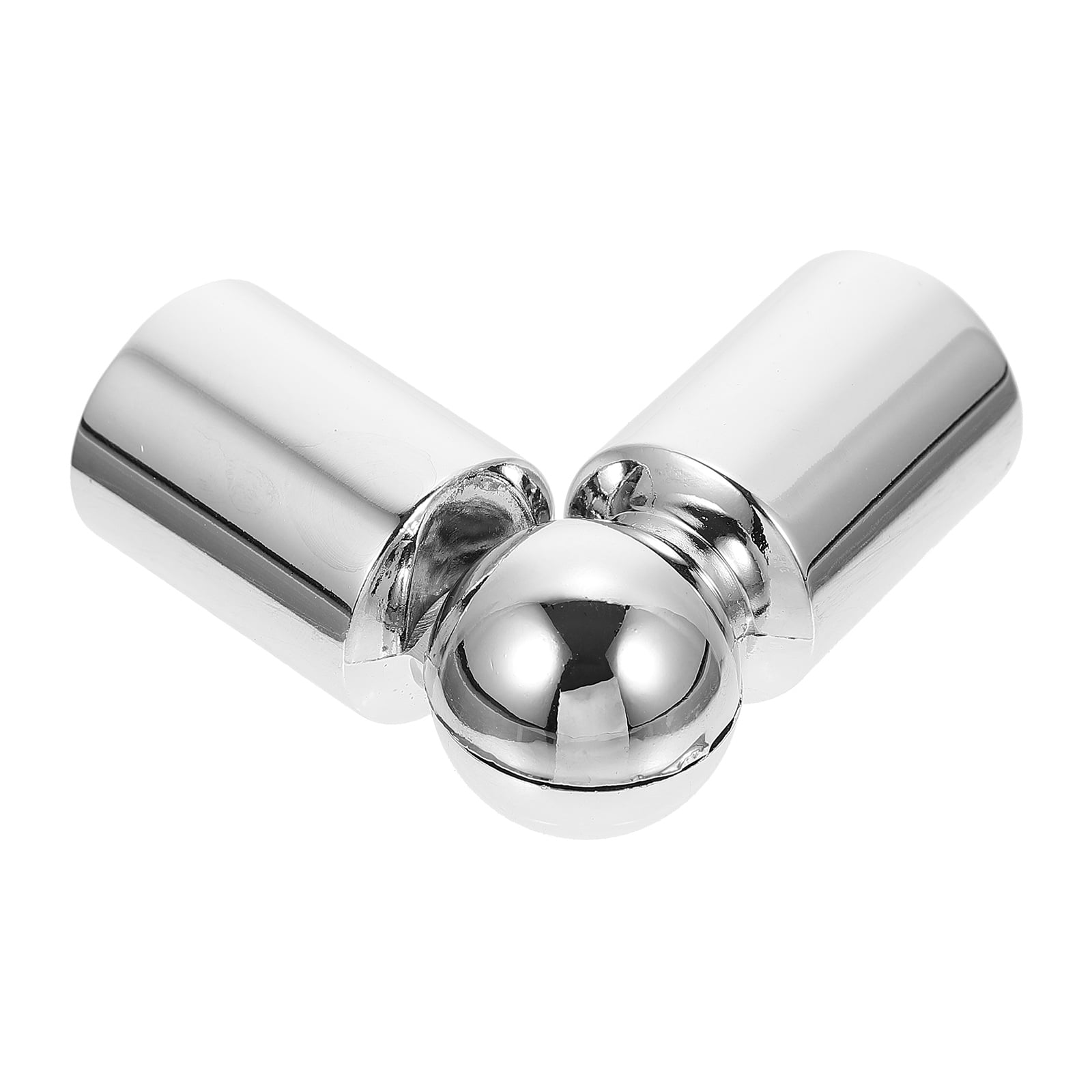 4 Pack Universal Corner Heavy Duty Curtain Rod Connector Elbow Window Rods Drapery