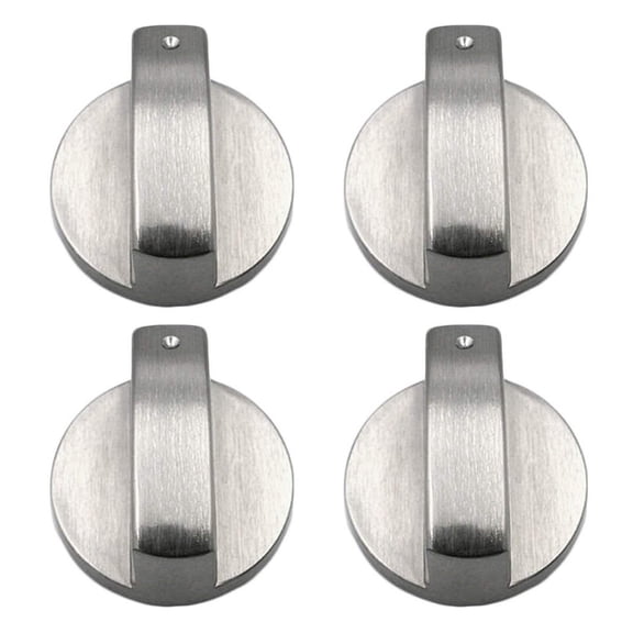 4 Pack Universal Gas Stove Knobs Cooker Oven Hob Control Knobs Switch 6mm