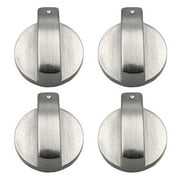 4 Pack Universal Gas Stove Knobs Cooker Oven Hob Control Knobs Switch 6mm