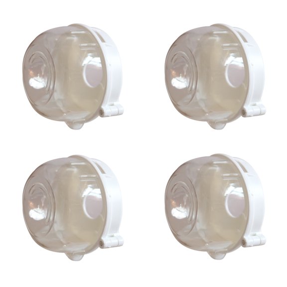 4 Pack Universal Kitchen Stove Knob Covers - Baby Oven Stove Knob Locks, Child Proofing, High - temperature Resistant