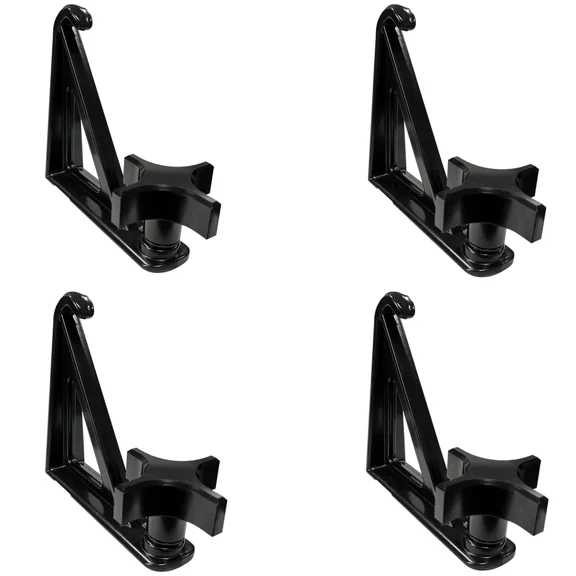 4-Pack Universal Load Stops Kit for Roof Rack Crossbars - Secures Ladders, Firewood, Skis, Kayaks and More