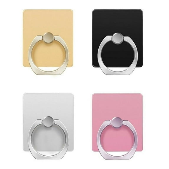 4-Pack Universal Phone Ring Holder Set – 360° Rotating Smartphone Grip Stand for Enhanced Device Stability TIKA