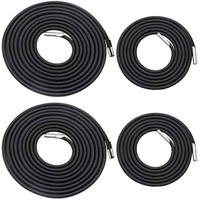 4 Pack Universal Replacement Bungee Cords for Zero Gravity Chair, Lounger and Bungee Chair