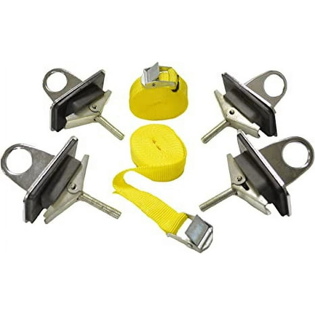 4Pack Universal Truck Bed Tie Downs