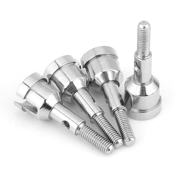 4-Pack Upgrade Wheel Axles for 1/18 Scale RC Cars A949, A959, A969, A979, K929