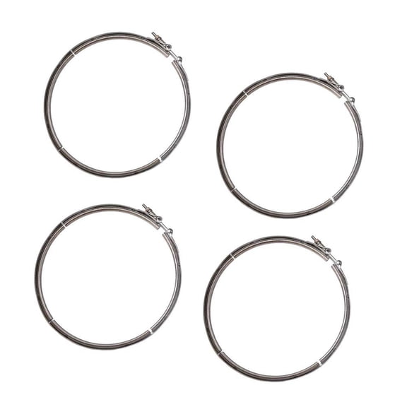 4 Pack V-Band Clamp, 13.30" for Volvo VNL, VNM & VT Replaces OEM 2871863