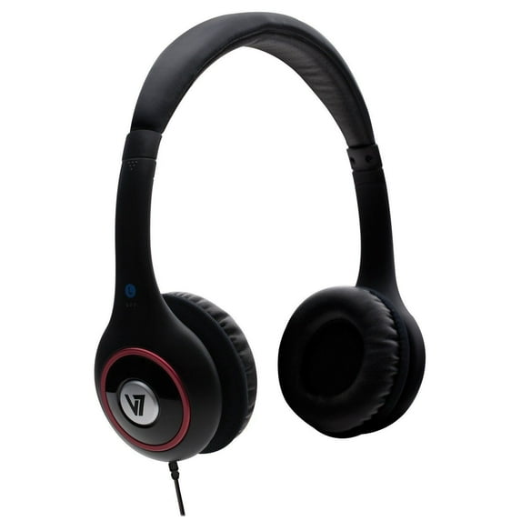 4 Pack - V7 HA510-2NP Deluxe Stereo (Black) Headphones with Volume Control
