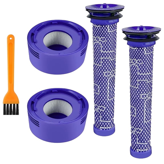 4-Pack V8 V7 Filters Replacement Parts Compatible with Cordless Vacuum Cleaner, Compare to Part 965661-01 & 967478-01