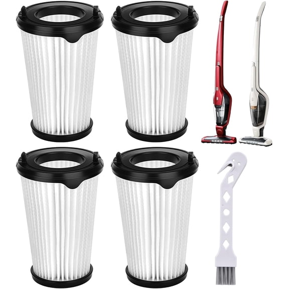 4 Pack VAF-1TM Filter Replacement for Electrolux Ergorapido Stick Vacuum EHVS2510AW VS3510AR Standard & Pet Version PureAdvantage PureAdvantageTM Ergorapido Vacuum, Part # EL65522